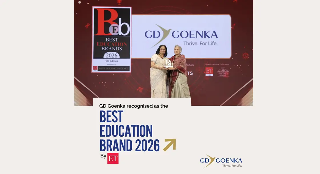GD Goenka Recognised as 'Best Education Brand 2026' by ET Edge